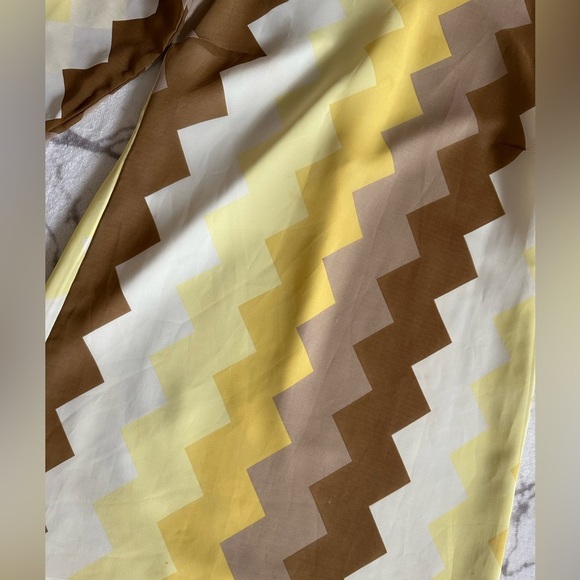 dress the population dress S Zigzag Lace-Up Coverup, 70s Style , Disco, Sequins - Picture 2 of 9